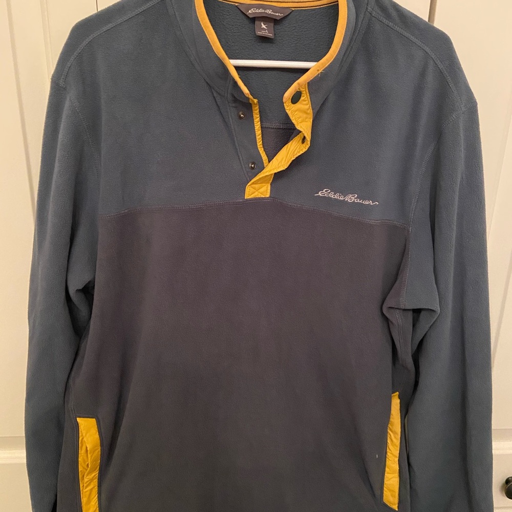 Eddie Bauer Mens fleece Size large